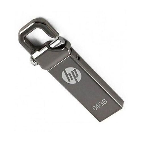 HP 64GB FLASHDISK //64GB V250W Flash Disk With Clip -Silver