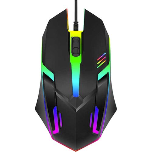 Wired USB Colorful LED Optical Mouse For Desktop Laptop PC Computer, Gaming Accessories