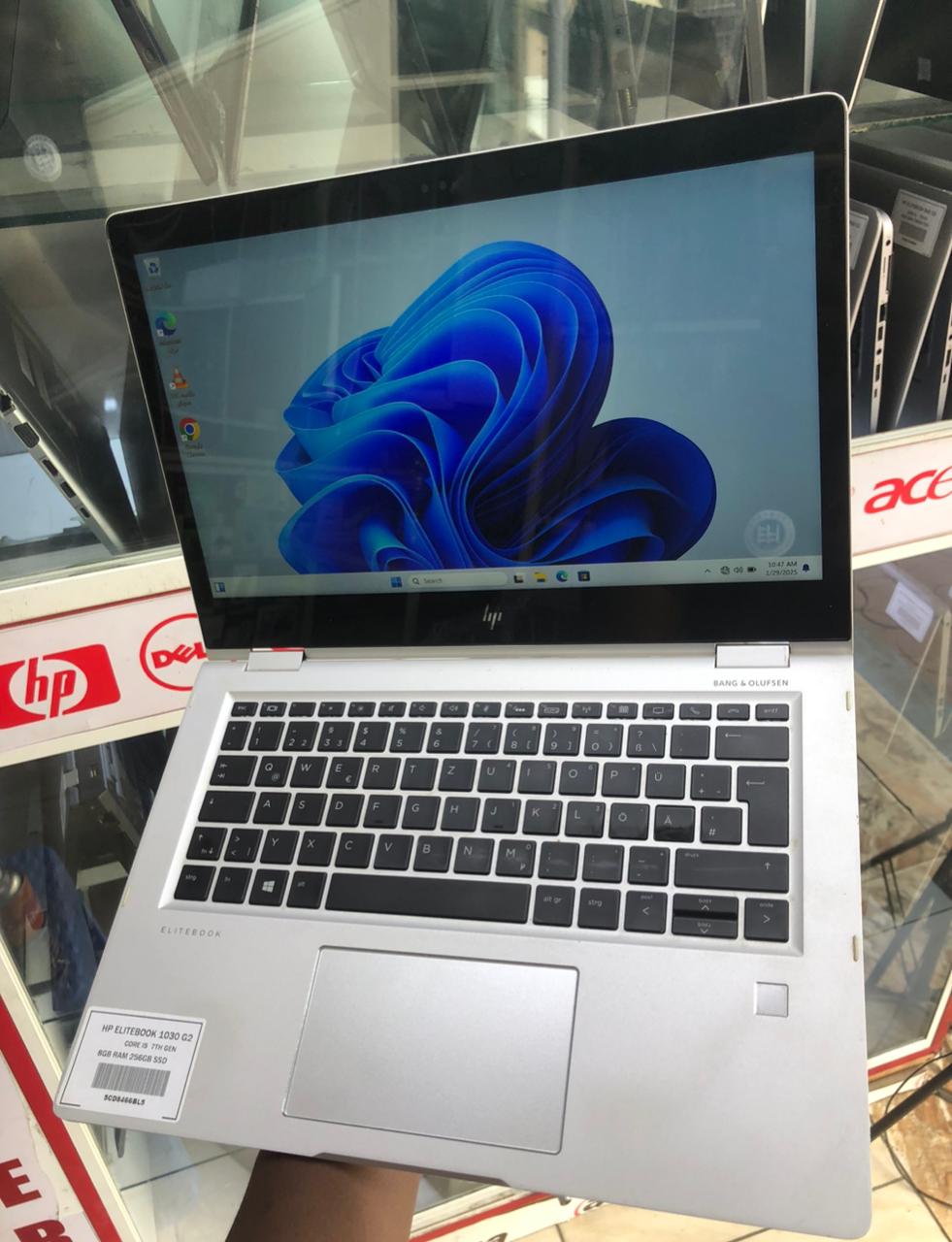 HP EliteBook 1030 G2 β Core i5, 8GB RAM, 256GB SSD, x360 Touch