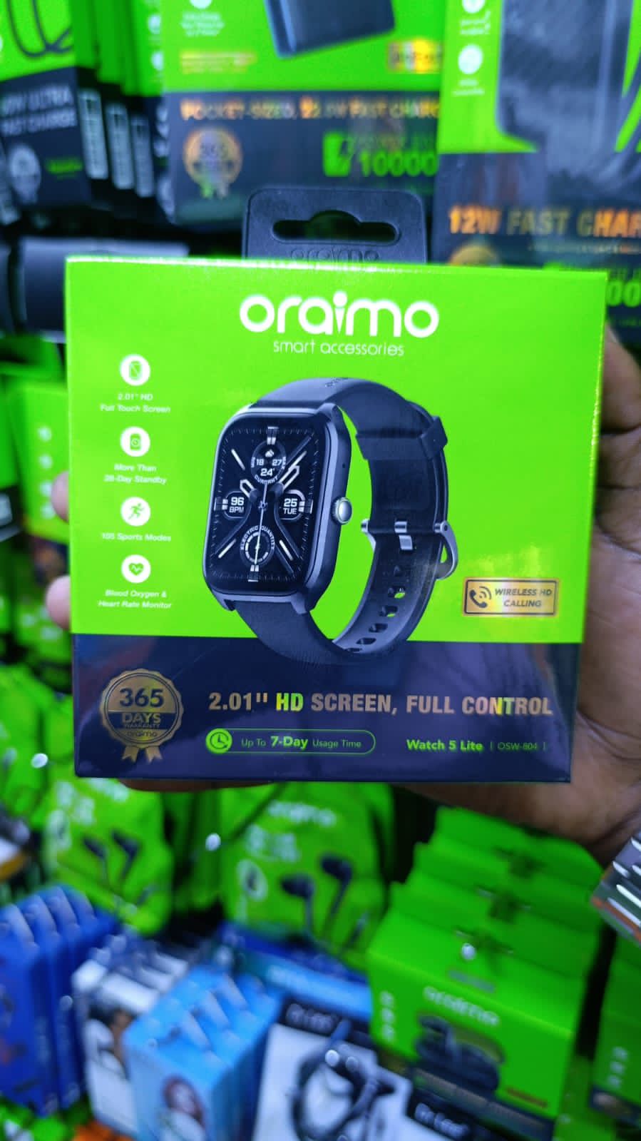 Oraimo Smartwatch β Stylish & FeatureβPacked Wearable