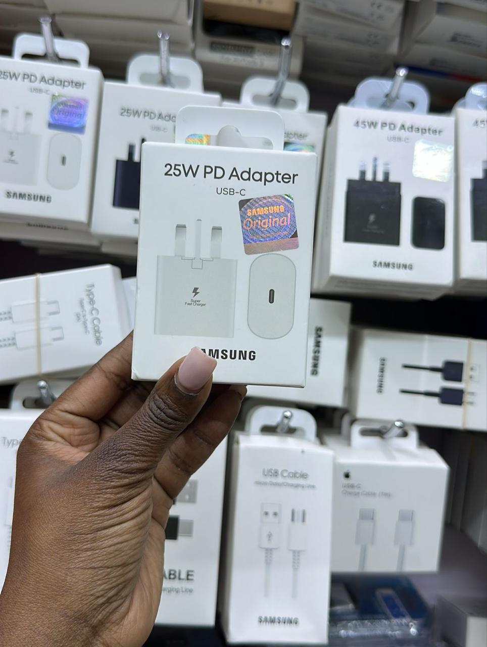 Samsung 25W Fast Charger Adapter