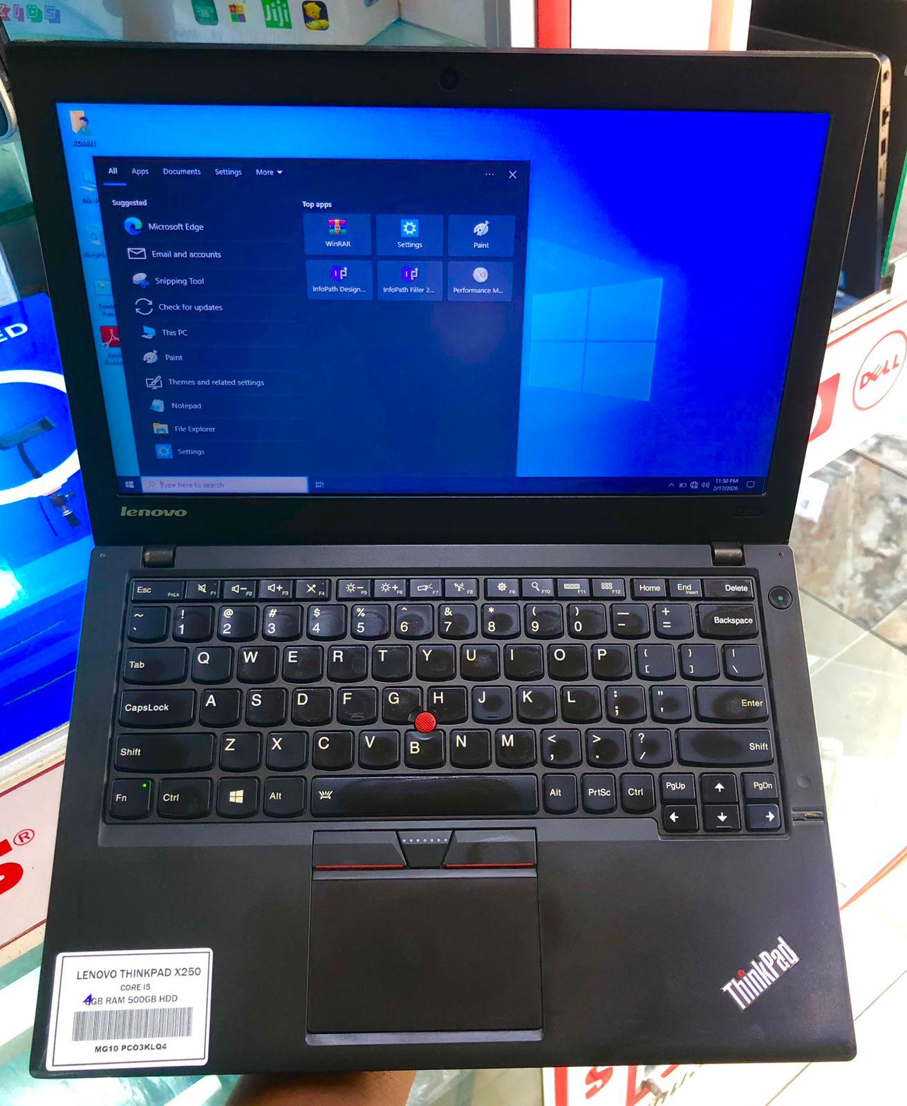 Lenovo ThinkPad X250 Core i5 | 4GB RAM | 500GB HDD