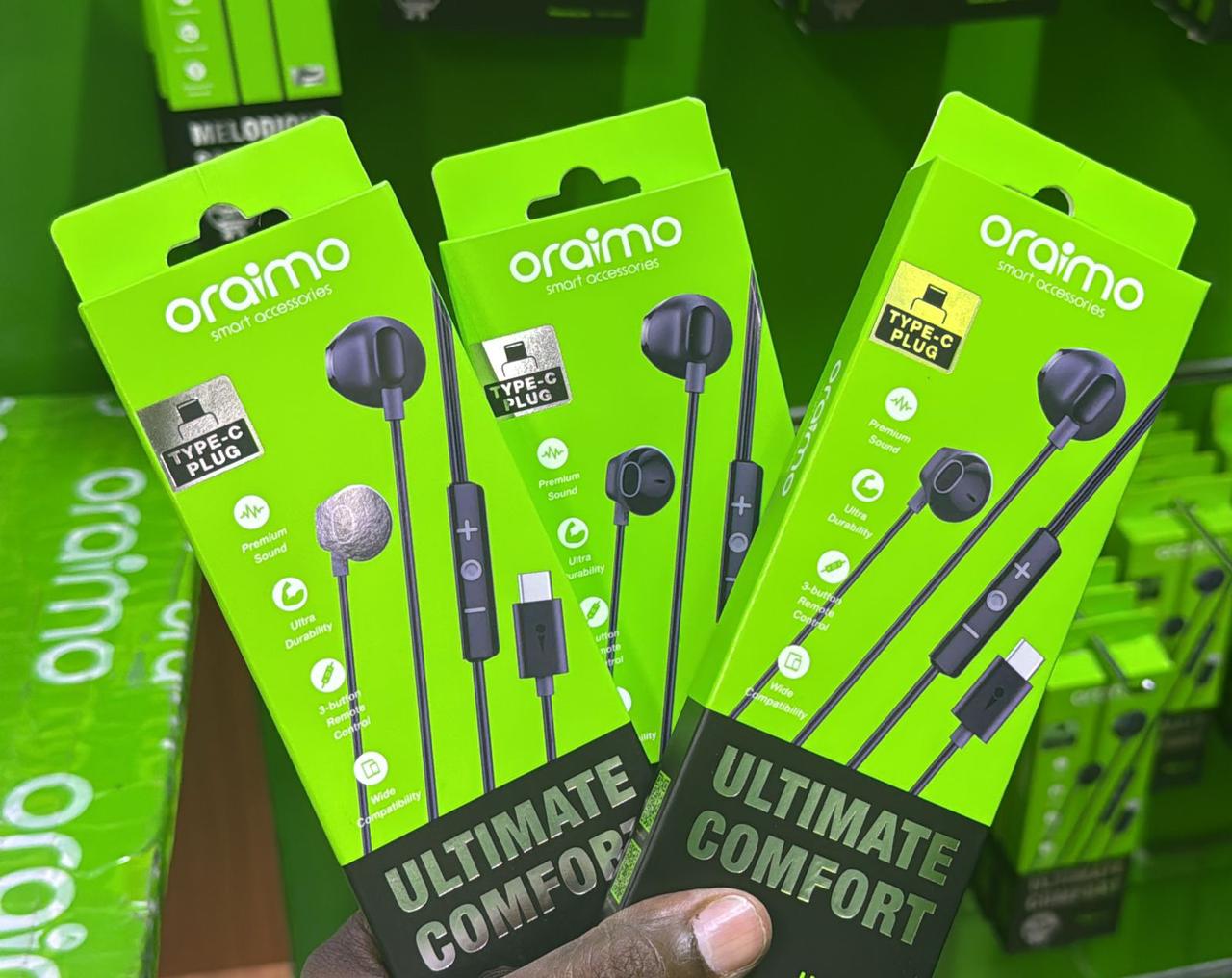Oraimo Type-C Earphones