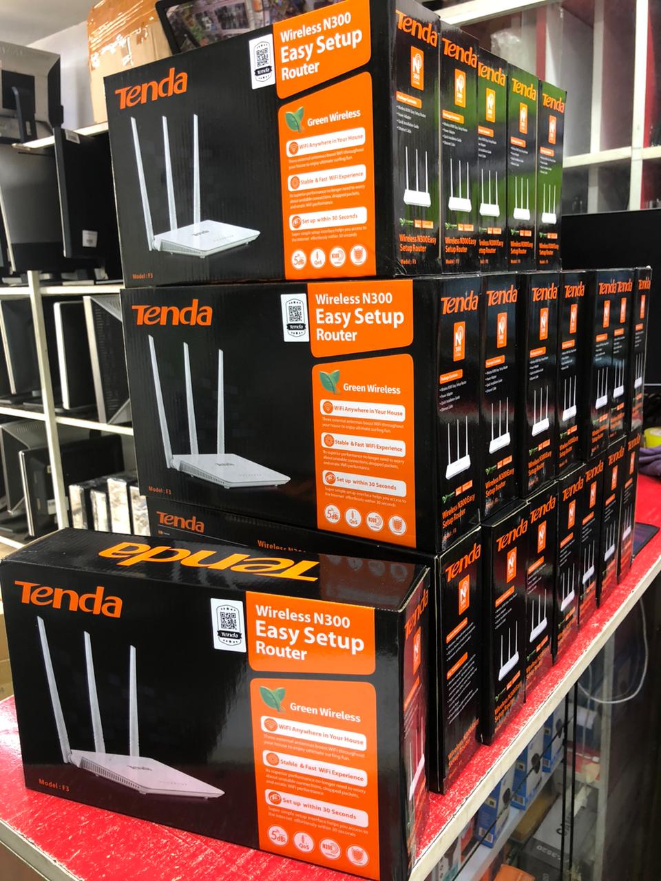 tenda F3 N300 300 Mbps Wireless WiFi Router thumbnail 2