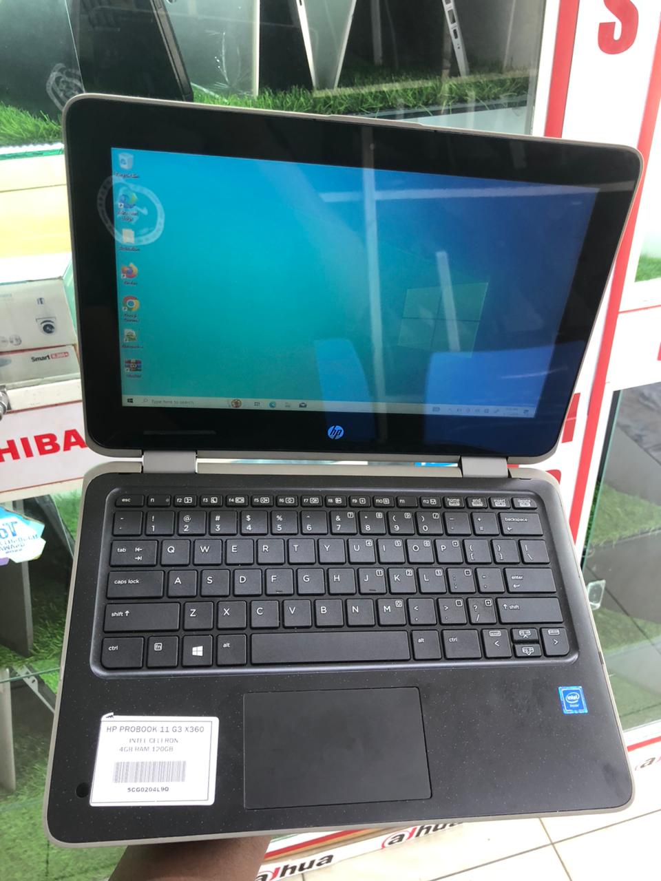 HP ProBook 11 G3 x360 – Celeron | 4GB RAM | 120GB Storage | Touchscreen