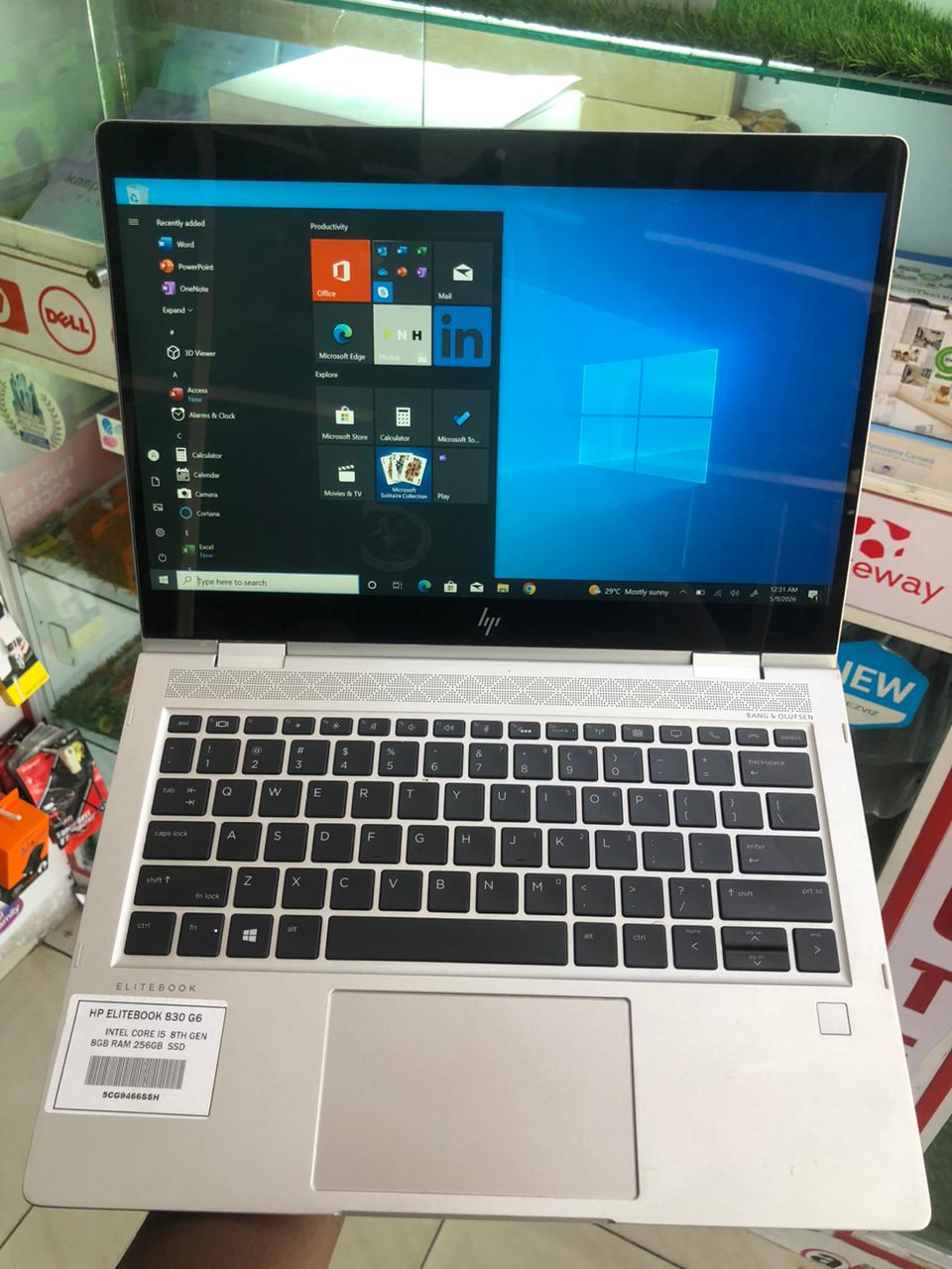 HP EliteBook 830 G6 x360 – Core i5 | 8GB RAM | 256GB SSD | 8th Gen