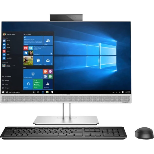 Hp EliteOne 800 G4 All-in-one Core i5 – 8500U 8gb RAM 256gb SSD keyboard & mouse 23.8″ Touchscreen