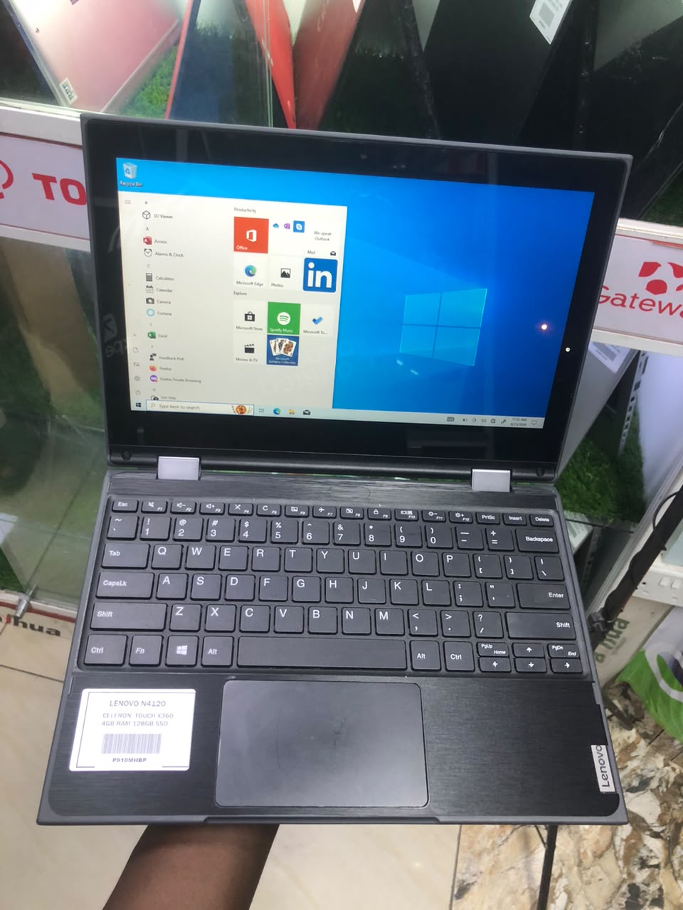 Lenovo N4120 x360 – Celeron | 4GB RAM | 128GB SSD | Touchscreen
