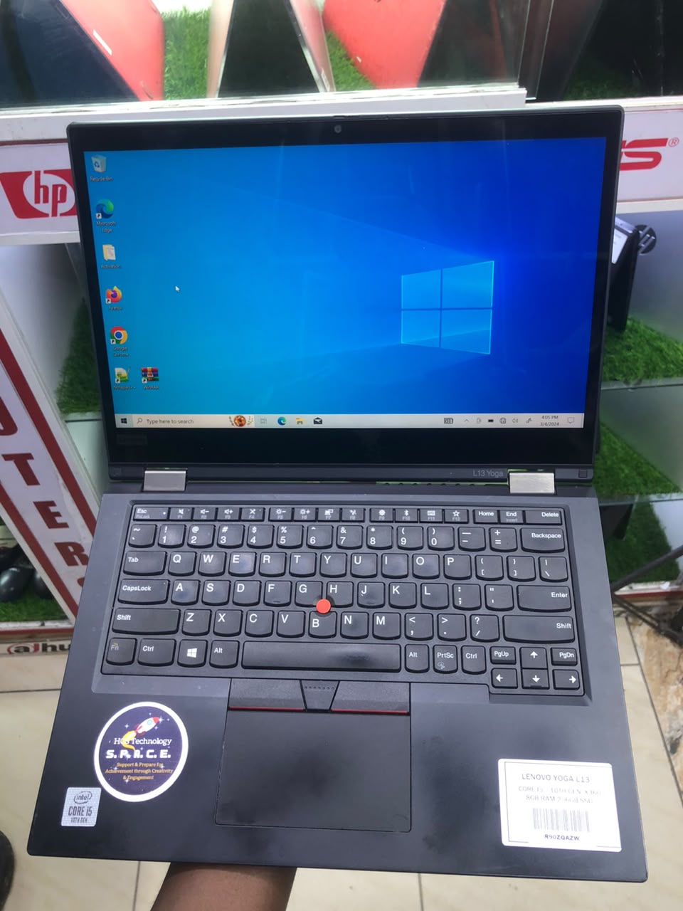 Lenovo Yoga 13 x360 – Core i5 10th Gen | 8GB RAM | 256GB SSD | Touchscreen
